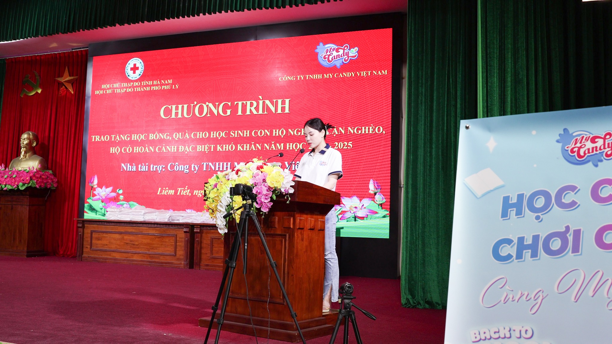 Kết nối yêu thương, My Candy chung tay trao cơ hội cho học sinh nghèo Hà Nam