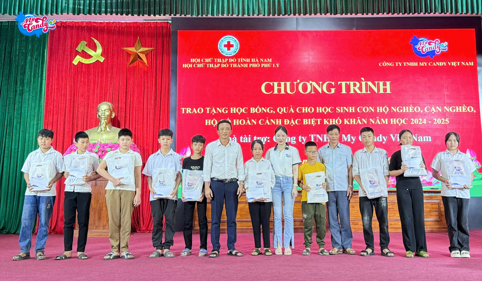 Kết nối yêu thương, My Candy chung tay trao cơ hội cho học sinh nghèo Hà Nam