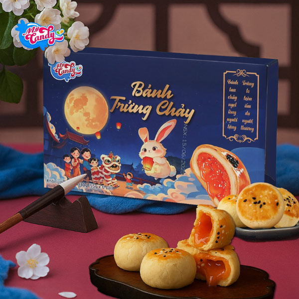 bánh trứng chảy ngàn lớp