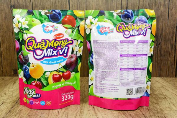 ô mai quả mọng mix vị