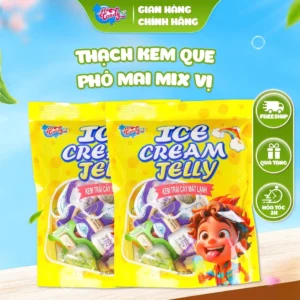 khuyến mãi chào hè combo 2 thạch kem bán chạy 