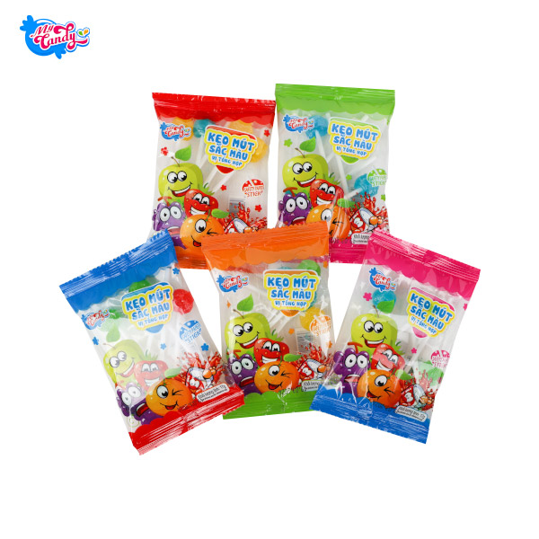 Kẹo mút sắc màu vị tổng hợp My Candy