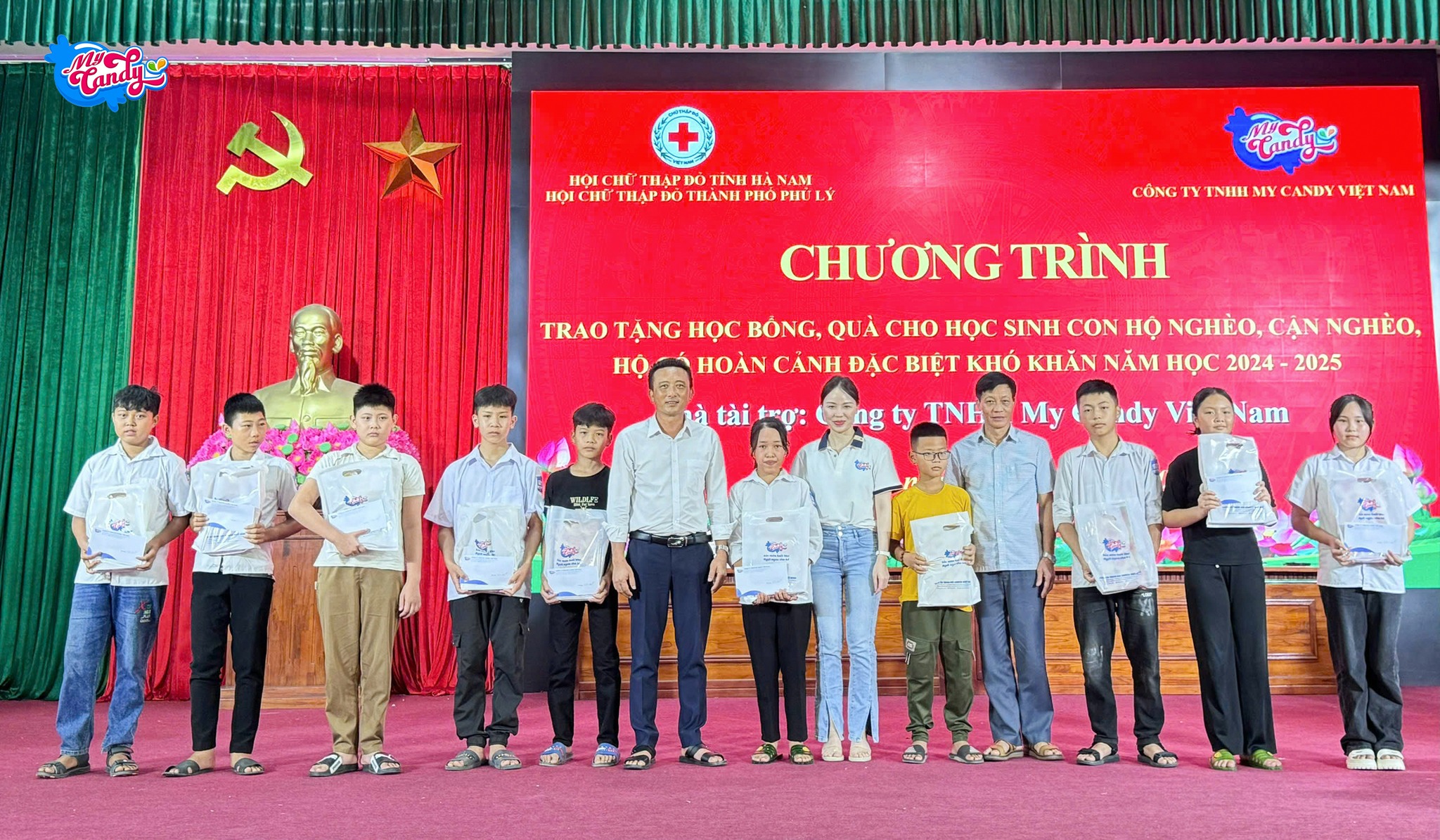 Kết nối yêu thương, My Candy chung tay trao cơ hội cho học sinh nghèo Hà Nam 