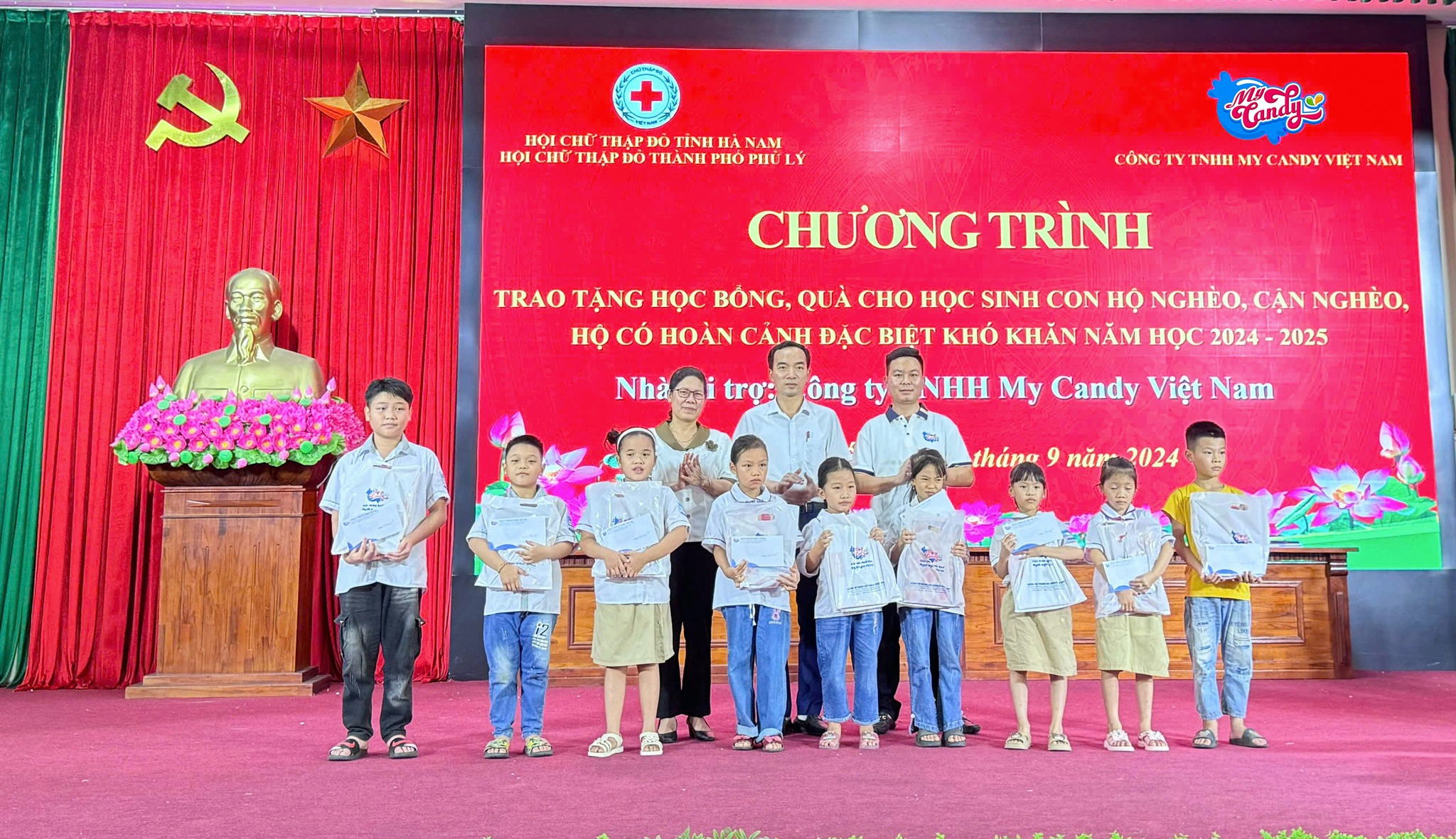 Kết nối yêu thương, My Candy chung tay trao cơ hội cho học sinh nghèo Hà Nam