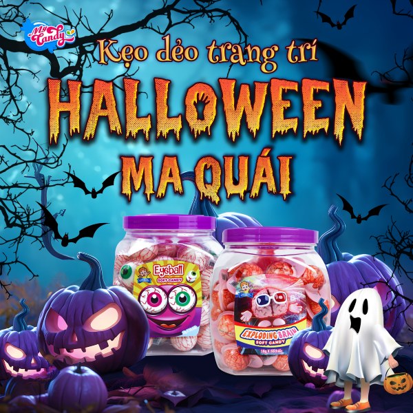 15 loại bánh kẹo Halloween HOT nhất, không thể bỏ qua năm 2024