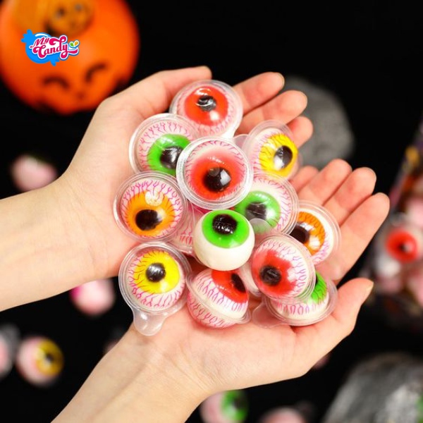 Kẹo dẻo Halloween là món ăn được các bạn nhỏ yêu thích và dịp đặc biệt này 