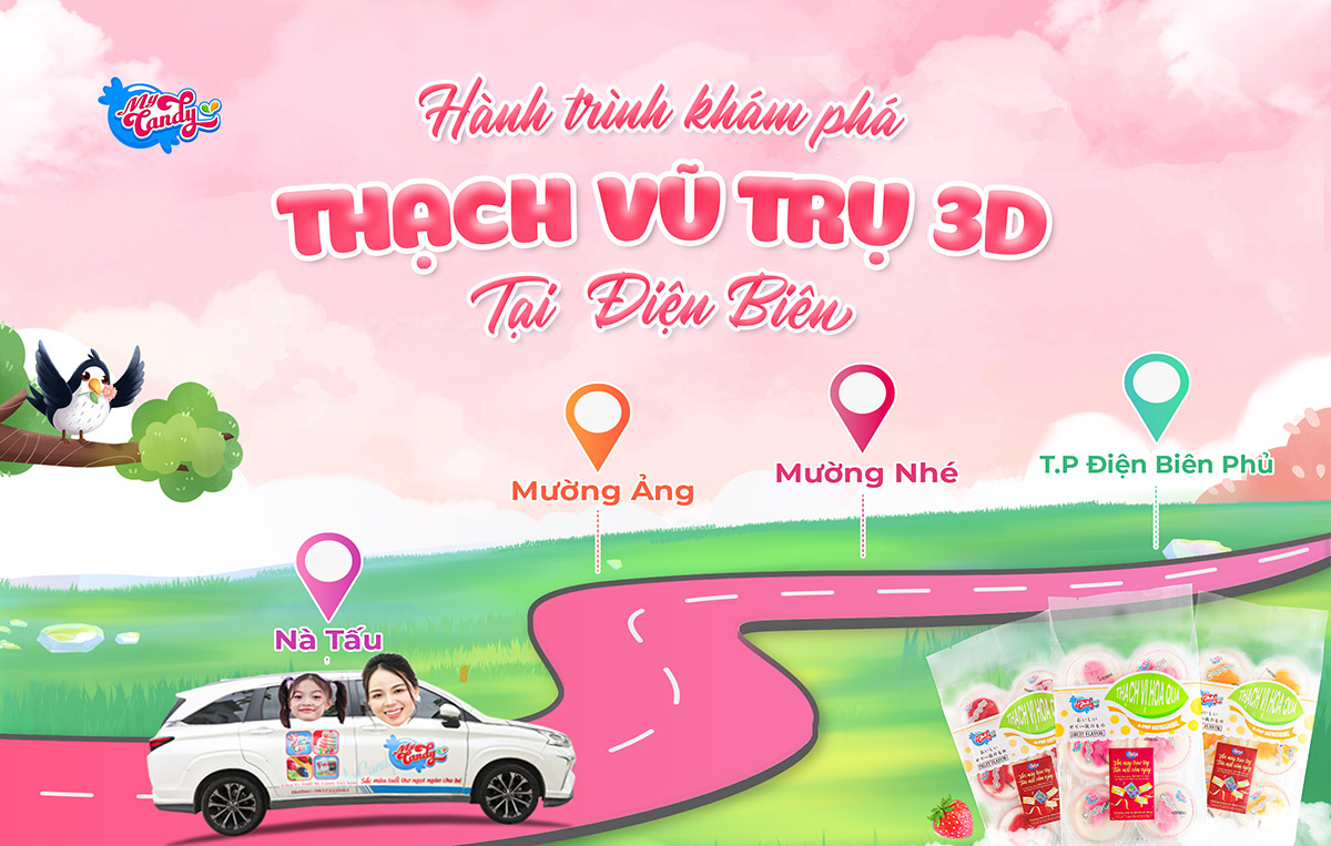 Hành trình Thạch Vũ Trụ 3D tại Điện Biên